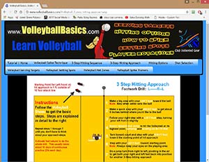Learn the game of Volleyball at Volleyballbasics.com